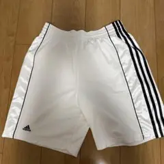 adidas ホワイト バスケットボール パンツ L