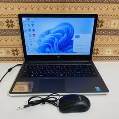 Y717 DellノートパソコンSSD高速WEBカメラWindows11オフィス