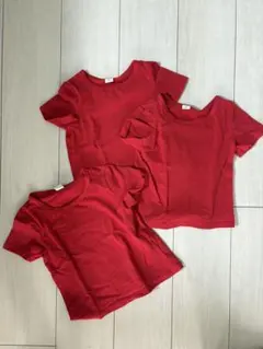SHEIN 半袖Tシャツ 3枚セット 12-18M 18-24M 2-3Yのサムネイル