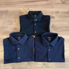 【ユニクロ】エアリズムフルオープンポロシャツSサイズ