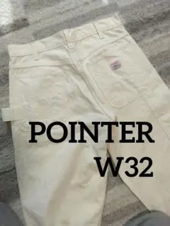 POINTER ポインター ペインターパンツ　生成り色　USA製　W32のサムネイル