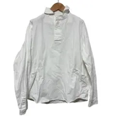 N1163 LOLO プルオーバーシャツ　ホワイト　XL ロロ　LS-3のサムネイル