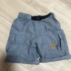 BEAMS MINIハーフパンツ 90cm 水色