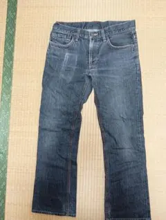 EDWIN512　黒ジーンズ