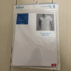 ユニクロ UNIQLO 新品未使用 エアリズム 半袖 Sメンズ VネックT