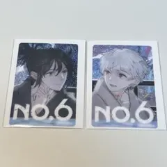 No.6 あさのあつこ 紫苑 ネズミ ノイタミナ クリアカード 七夕