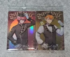 にじさんじ ウエハース2 赤城ウェン 宇佐美リト セット