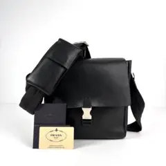 AW1999 PRADA PRADA LEATHER SHOULDER BAG