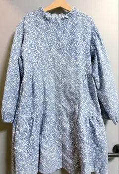 アプレレクール　花柄長袖ワンピース 140サイズ