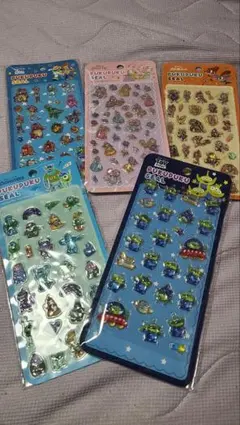 値下げ☆プクプクシール　ディズニーセット