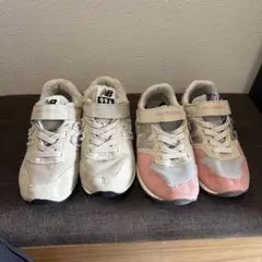 18.5cm New Balance キッズシューズ 996 2セット