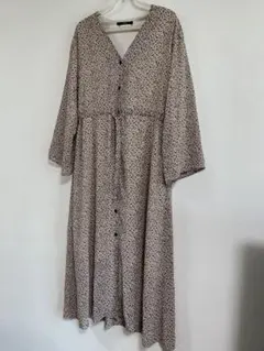 Kastane 花柄 ロングワンピース