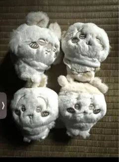 ちいかわ ぬいぱれっと ミルクいろマスコット② うさぎ　古本屋　モモンガ　ラッコ