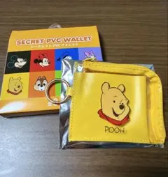 ディズニーキャラクター シークレットウォレット カラビナ付き プーさん