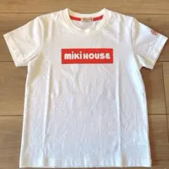 【着用1回✨美品】MIKIHOUSE ミキハウス 半袖 Tシャツ 120 白