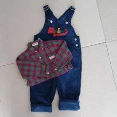 コーデュロイ オーバーオール