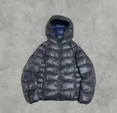00s oldUNIQLOダウンジャケット ブラウン 短丈 モンベル 似 y2k