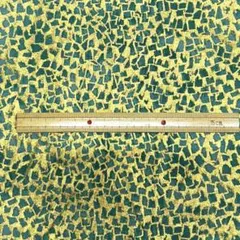 71216 クリムト　ゴールド　グリーン輸入生地　ロバートカフマン