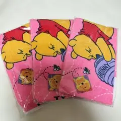 くまのプーさん フェイスタオル 3枚セット