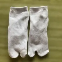 足袋　靴下　足袋型ホワイトソックス　tutuanna 13〜16
