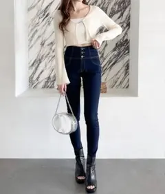 ヘザーISKOスキニー　820141