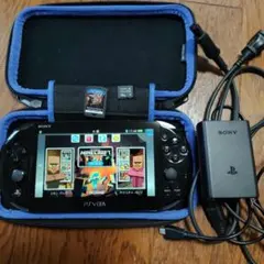 【動作確認済み】SONY PSvita2000 　メモリー16GB 純正充電器
