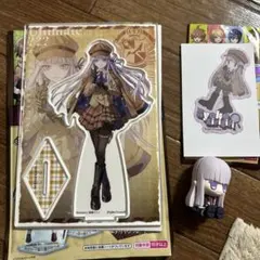 ダンガンロンパ　霧切響子　JITOT じとっと　アクスタ　ステッカー　100均