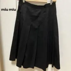 miu miu ミディアム プリーツスカートのサムネイル