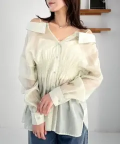 ✨美品✨Heather オフショルチュニックシャツ