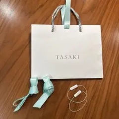TASAKI ショップ袋 ショッパー　リボン　ゴムのサムネイル
