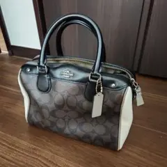 COACH 2WAY ミニショルダーバッグ シグネチャー