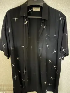 SAINT LAURENT PARIS シューティングスターシャツ ブラック38のサムネイル