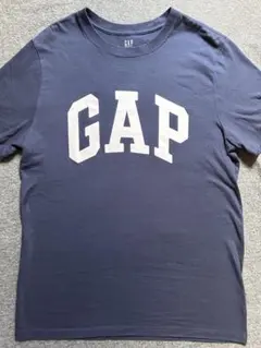 GAP ロゴ Tシャツ ネイビー クルーネックM オンライン完売品✔️