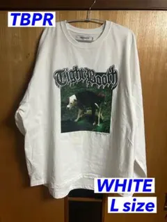 TIGHTBOOTH タイトブース White Lサイズ ロンT 美品のサムネイル