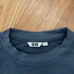 UNIQLO U ブルーエアリズムコットンオーバーサイズ Tシャツ Lサイズ