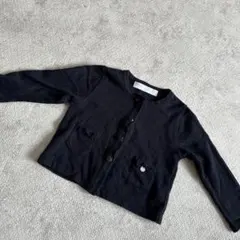 タルティーヌエショコラ　 ネイビーカーディガン 70-80