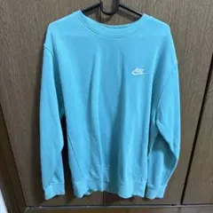 Nike アクアブルー スウェット Mサイズ