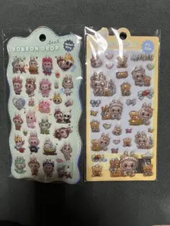 ラブブシール　プクプク　少々印刷ズレあり