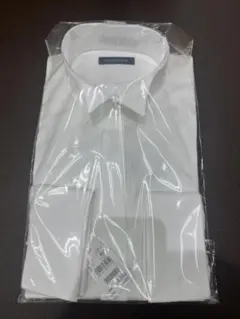 新品　アオキ　アニヴェルセル　ワイシャツ モーニング　ホワイト　ウイングカラー