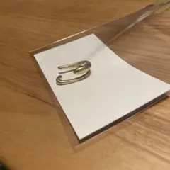 2line ear cuff (gold)