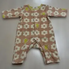 BREEZE あったかロンパース　60cm 花柄