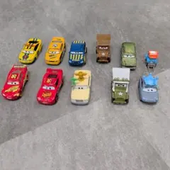 マテル社製　カーズ ミニカーセット 11台