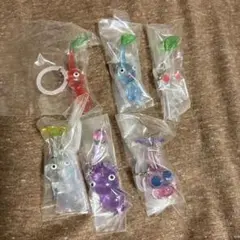 めじるしアクセサリー　ピクミン　2 赤　青　紫　氷ピクミン　羽　白　ガチャ