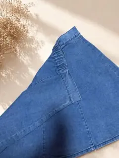 デニムフレアスカート Aライン