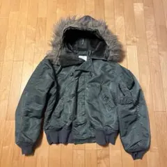 90s USA製 ALPHA INDUSTRIES アルファn2-b 短丈y2k