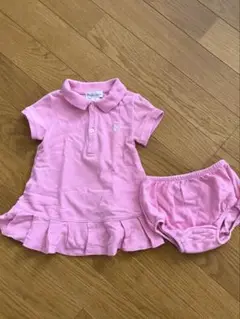 Ralph Lauren ポロワンピースセット 9M ピンク