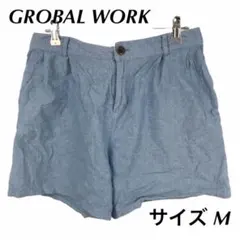 Y601 グローバルワーク パンツ ショート ショーパン 無地