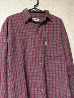 CHAPS RALPH LAUREN 長袖シャツ レッド系チェック