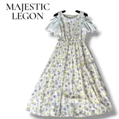 MAJESTIC LEGON 花柄　ワンピース オフショルダー　フリル　可愛いのサムネイル