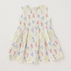 プティマイン★ボタニカル柄ワンピース